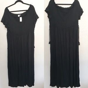 Gap | NWT Off the Shoulder Maternity Dress